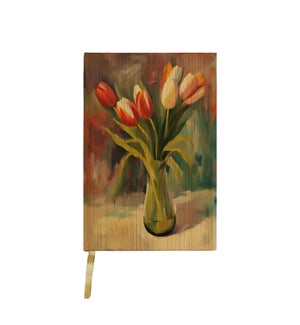Tulips In Vase Journal
